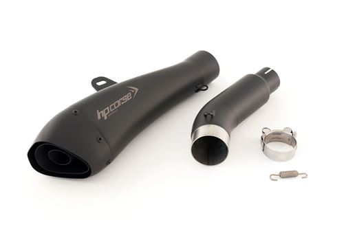 Immagine di TERMINALE HYDROFORM BLACK PER HONDA HORNET 600 2007-2013