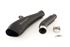 Immagine di TERMINALE HYDROFORM BLACK PER HONDA HORNET 600 2007-2013