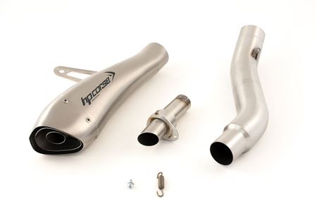 Immagine di TERMINALE HYDROFORM ACCIAIO SATINATO KAWASAKI Z800 E 2013-2016