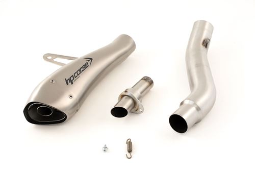 Picture of KAWASAKI Z800 E 2013-2016 HYDROFORM SATIN STAINLESS STEEL SLIP ON