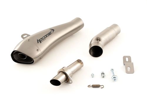 Picture of STAINLESS STEEL HYDROFORM SILENCER KAWASAKI Z 750 2007-14