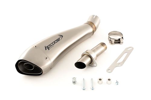 Picture of SATIN STEEL HYDROFORM SLIP ON KAWASAKI Z 750 2003-2006