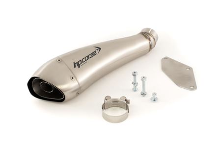 Picture of STAINLESS STEEL HYDROFORM SILENCER KAWASAKI NINJA ZX-6R 636 2003-2004