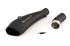 Picture of HYDROFORM BLACK SLIP ON KAWASAKI NINJA 600 ZX-6R 2009-2016