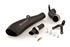 Immagine di TERMINALE BASSO HYDROFORM BLACK CERAMIC MV AGUSTA RIVALE 800 2013-19