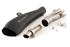 Immagine di TERMINALE HYDROFORM BLACK MV AGUSTA BRUTALE 750 910 2000-2006