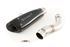 Picture of TRIUMPH STREET TRIPLE 765 17-22 BLACK STEEL EVOXTREME 260 SLIP ON RACING