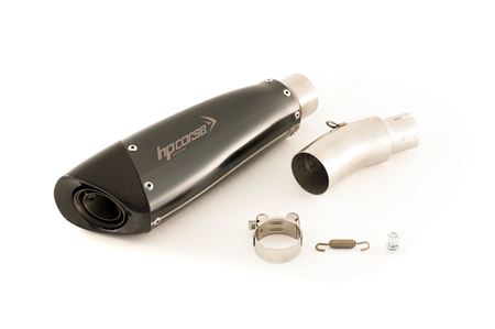 Picture of SILENCER EVOXTREME 310 A304 BLACK TRIUMPH STREET TRIPLE 13-14-15