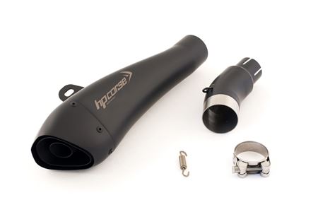 Immagine di TERMINALE HYDROFORM CERAKOTE BLACK ACCIAIO TRIUMPH STREET TRIPLE 675 2013-2015