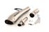 Immagine di TERMINALE HYDROFORM ACCIAIO SATINATO PER TRIUMPH SPEED TRIPLE 1050 2005-2006