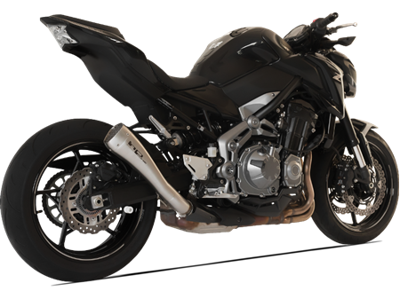 Immagine di TERMINALE HYDROFORM URLO DX A304 SATINATO KAWASAKI Z900 RACE