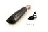 Immagine di TERMINALE EVOXTREME 310 BLACK ACCIAIO BASSO DUCATI HYPERMOTARD 821 13-15