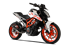 Immagine di TERMINALE GP07 INOX BLACK DBK RETE KTM 390 DUKE 2017-2020 RACE