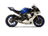 Picture of TERMINALE GP07 DX A304 BLACK YAMAHA R1 RACE DBK GHIERA