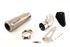 Immagine di TERMINALE RACING GP07 ACCIAIO SATINATO DBK GHIERA KAWASAKI Z 900 2017-19