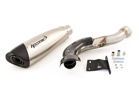 Immagine di TERMINALE EVOXTREME 310 SATIN PASSAGGIO ALTO DUCATI HYPERMOTARD/HYPERSTRADA 821 2013-2015