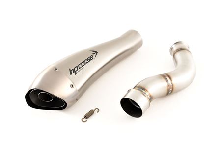 Picture of STAINLESS STEEL HYDROFORM SILENCER TRIUMPH STREET TRIPLE 765 RACING LINE