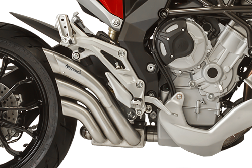 Picture of SILENCER HYDRO TRE CP A304 SATIN MV AGUSTA TURISM VEL/STRAD