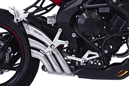 Picture of SILENCER HYDRO TRE CP A304 SATIN MV AGUSTA BRUTALE/DRAGSTER