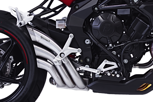 Immagine di TERMINALE HYDRO TRE INOX CP MV AGUSTA BRUTALE DRAGSTER 675 800 RR <16