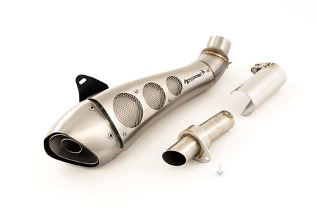 Picture of STAINLESS STEEL HYDROFORM CLASSIC SILENCER DUCATI MONSTER 797 RACING