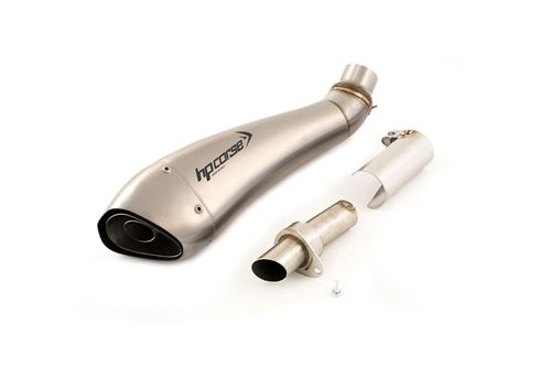 Picture of STAINLESS STEEL HYDROFORM SILENCER DUCATI MONSTER 797 RACING