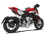 Picture of STAINLESS STEEL HYDROTRE SLIP ON WITH CARBON COVER MV AGUSTA RIVALE 800 2012-2020