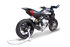 Immagine di TERMINALE BASSO EVOXTREME 310 ACCIAIO NERO MV AGUSTA RIVALE 800 2013-19
