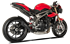 Picture of TERMINALE HYDROFORM DX A304 BLACK TRIUMPH SPEED TRIPLE 16-17 RACING