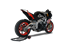 Picture of APRILIA TUONO 1100 V4 RR 2015-16 HYDROFORM SHORT STEEL RACING SLIP ON