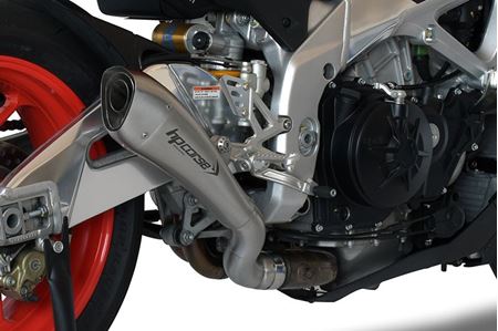 Immagine di TERMINALE HYDROFORM INOX SATINATO APRILIA TUONO V4 1100 2015-16 RACE