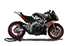 Immagine di TERMINALE RACING HYDROFORM BLACK APRILIA TUONO V4 1100 2015-2016