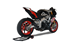 Immagine di TERMINALE RACING HYDROFORM BLACK APRILIA TUONO V4 1100 2015-2016