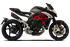 Immagine di EVOXTREME 310 ACCIAIO NERO ALTO MV AGUSTA BRUTALE 800 RR 2016-2020