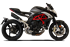 Picture of SILENCER EVO 310 DX A304 BLACK MV AGUSTA BRUTALE/DRAGSTER 2016 HIGH POS