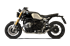 Immagine di TERMINALE GP-07 SINGOLO BASSO ACCIAIO NERO BMW R nineT 2014-2016