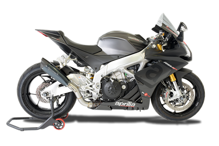Picture of EVOXTREME 310 BLACK RACING EXHAUST APRILIA RSV4 2015-2016