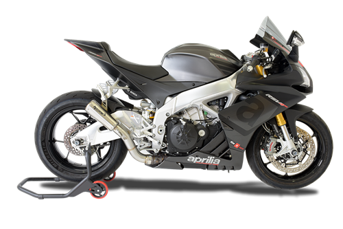 Picture of TERMINALE RACING GP07 ACCIAIO SATINATO DBK RETE APRILIA RSV4 2015-2016