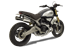 Picture of DUAL SIALENCER HYDROFORM SHORT POLISH DUCATI SCRAMBLER 1100 18-20 RACE