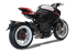 Immagine di EVOXTREME 310 INOX BLACK BASSO @ MV AGUSTA DRAGSTER 800 RR 2016+ RACE