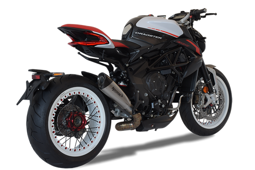 Immagine di TERMINALE EVOXTREME 310 INOX SATIN @ MV AGUSTA DRAGSTER 800 2016+ RACE