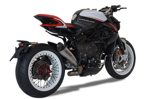 Picture of SILENCER EVOXTREME 310 DX TITANIUM MV AGUSTA DRAGSTER 2018 LOW POSITION
