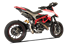 Picture of TERMINALE GP-07 BLACK ALTO GHIERA DUCATI HYPERMOTARD 821 2013-15