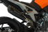Picture of EVOXTREME 310 BLACK STEEL SLIP-ON EXHAUST KTM 790 DUKE 2018-2023