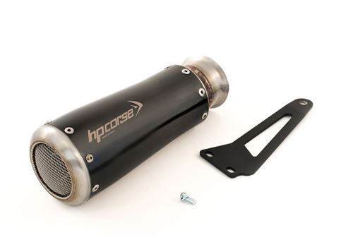 Picture of BLACK STEEL GP07 SILENCER MESH OUTPUT KTM 1290 SUPER DUKE R 2014-16