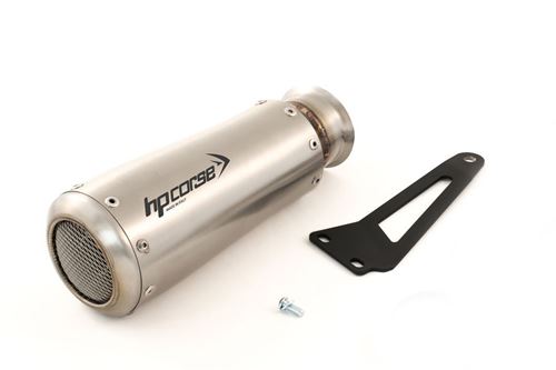Immagine di TERMINALE GP07 ACCIAIO SATINATO DBK RETE KTM 1290 SUPER DUKE R 2014-16