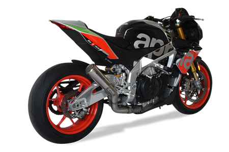 Picture of GP07 STEEL SILENCER DOUBLE DB KILLER APRILIA TUONO 1100 V4 2017-20
