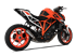 Immagine di TERMINALE GP-07 IN ACCIAIO PER KTM 1290 SUPER DUKE R 2014-2016