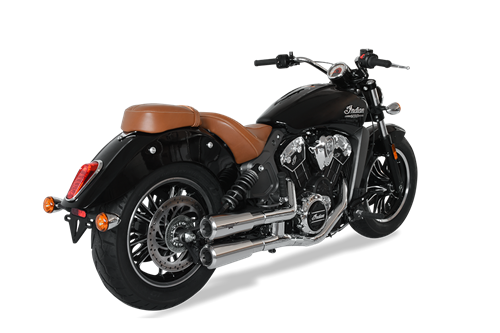 Immagine di DOPPIO V2 INOX LUCIDO POLISH INDIAN SCOUT SIXTY BOBBER15-20 RACE