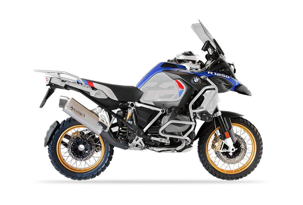 HP Corse. SILENCER 4 TRACK R TITANIUM BMW GS1250 2018 EURO 4